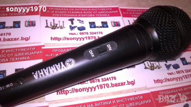 YAMAHA-PROFI MICROPHONE-внос швеицария, снимка 2 - Микрофони - 26532629