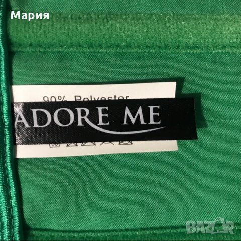 Аdore me-зелен сатенен корсет, снимка 13 - Бельо - 26232173