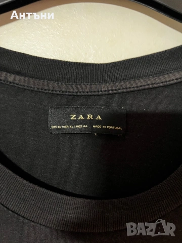 Черна тениска с череп, снимка 3 - Тениски - 53114363