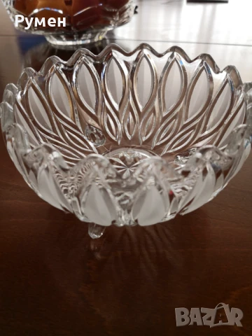 Кристална купа , снимка 4 - Аксесоари за кухня - 51067674