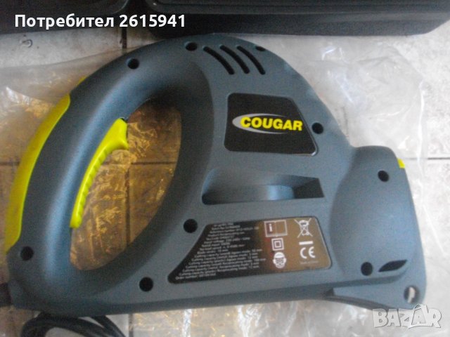 Нов Реципрочен/Саблен Трион-4 Ножа-Пълен Комплект-600W/4500min/COUGAR EHO64737/Рязане До 100мм/, снимка 6 - Други инструменти - 40568169