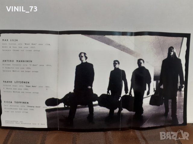  Apocalyptica – Plays Metallica By Four Cellos, снимка 5 - Аудио касети - 32359936