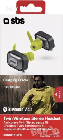 SBS Runner PRO безжични стерео слушалки, снимка 1
