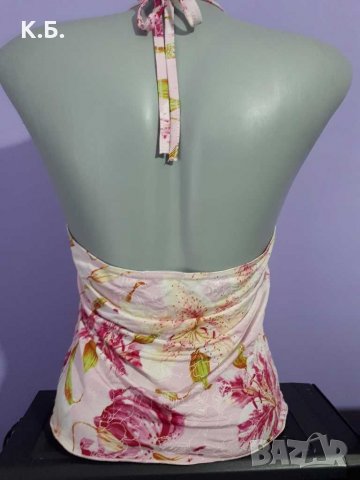 Елегантен топ ,,Xanaka" с гол гръб, снимка 3 - Корсети, бюстиета, топове - 33211218