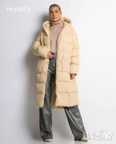 Дълго зимно дамско яке 