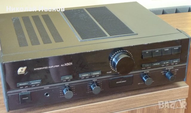 Усилвател Sansui AU-X501, снимка 1 - Ресийвъри, усилватели, смесителни пултове - 43806304