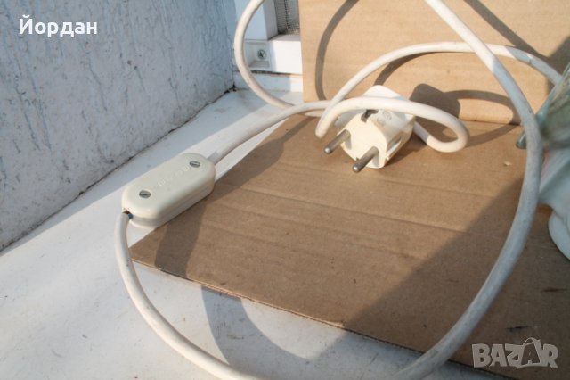 Немска порцеланова лампа, снимка 4 - Антикварни и старинни предмети - 43989150