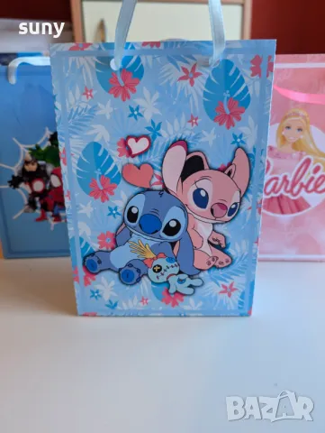 Картонени торбички за лакомства и подаръци Стич