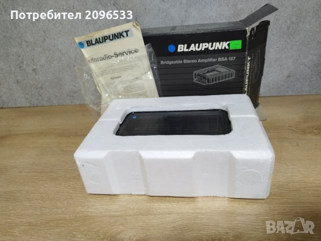 Усилвател за автомобил BLAUPUNKT BSA107 - винтидж, снимка 3 - Ресийвъри, усилватели, смесителни пултове - 39165706