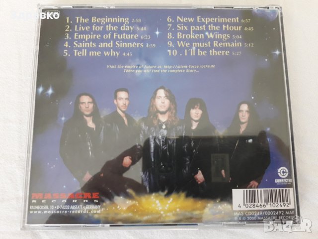 SILENT FORCE – The Empire Of Future (2000), снимка 4 - CD дискове - 28267129