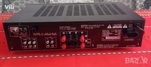 Denon DRA-345R, снимка 7 - Ресийвъри, усилватели, смесителни пултове - 43591181