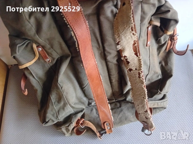 СТАРА БРЕЗЕНТОВА РАНИЦА, снимка 4 - Други ценни предмети - 42014335