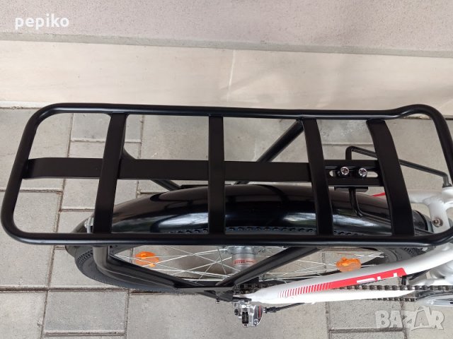 Продавам колела внос от Германия Алуминиев двойно сгъваем велосипед TOUR SPORT 24 цола SHIMANO NEXUS, снимка 13 - Велосипеди - 32577736