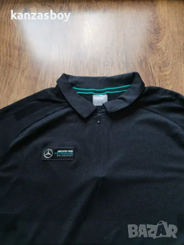 Puma MERCEDES - страхотна мъжка тениска L КАТО НОВА, снимка 3 - Тениски - 49496719