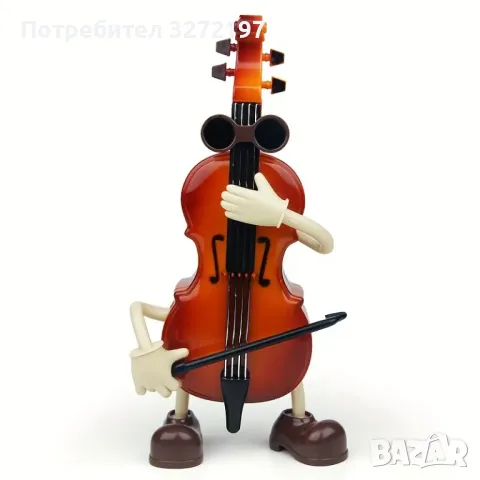 Музикална кутия Цигулка.танцуваща,с движение, снимка 4 - Декорация за дома - 48194794