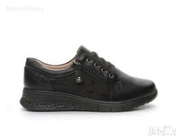 ДАМСКИ ЧЕРНИ СПОРТНИ ОБУВКИ, снимка 1
