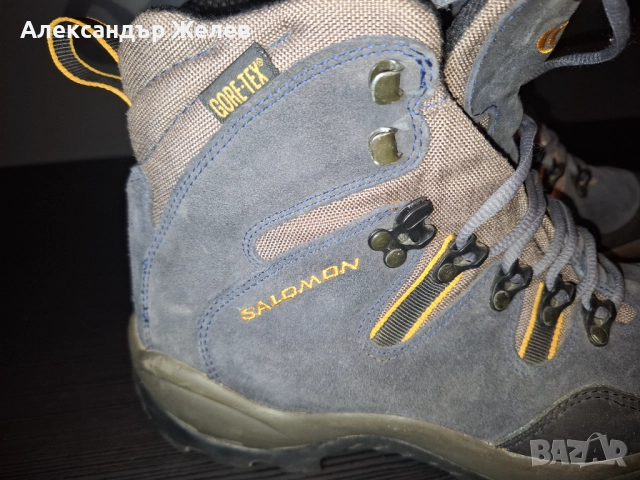 Мъжки туристически обувки Salomon размер 44, снимка 4 - Спортни обувки - 52560970