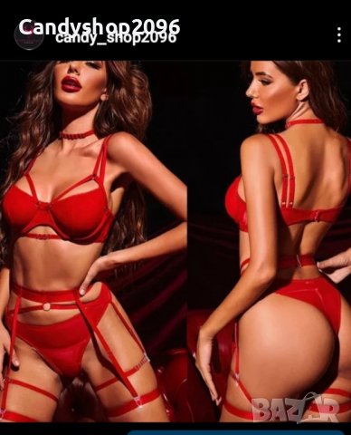 Дамско боди огнено червено , снимка 8 - Бельо - 39470912