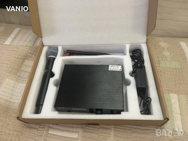 SHURE ULXD 24 BETA 58 ULXD4E + ULXD2/B58 Вокален Безжичен Микрофон Комплект Без Бартери Цена в Евро