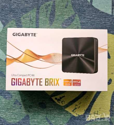 Компютърна конфигурация Gigabyte Brix BRI7X-10710, i7, 16GB DDR4, 256GB M.2