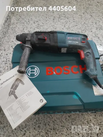  Перфоратор Bosch GBH 2-26 DRE – Hammer Drill, снимка 4 - Бормашини - 50315808