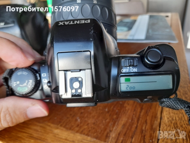 Фотоапарат Pentax MZ-10 (ZX-10) и АФ обектив Pentax 35-80mm f4-5.6, снимка 6 - Фотоапарати - 52444065