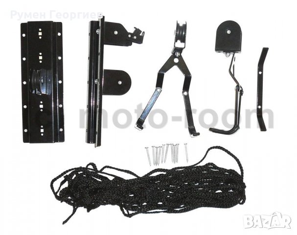 Приспособление (стойка, лифт) за повдигане и съхранение на велосипед на таван , снимка 3 - Аксесоари за велосипеди - 35517939