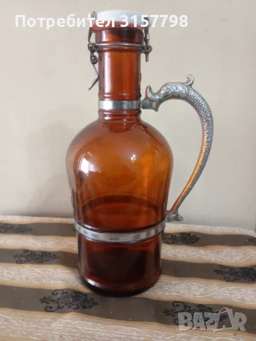 Бутилка за течност със запушалка