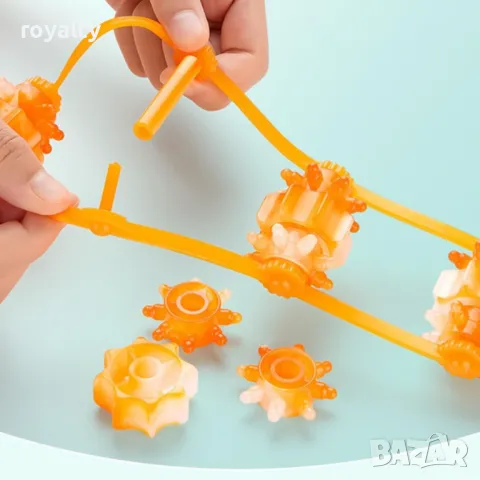 Ръчно масажно въже – 100 см, за мускулна релаксация, снимка 3 - Други - 49173517