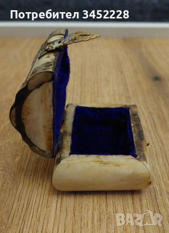 кутийка от кост за ценители , снимка 5 - Декорация за дома - 52406762