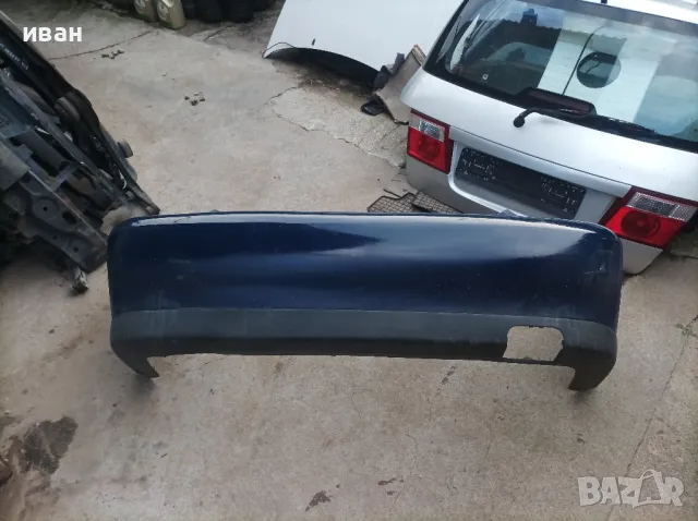 Задна броня за Фолксваген Поло седан. 97 год. синя. , снимка 1