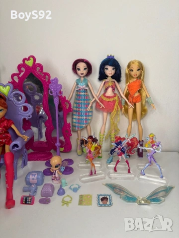 Лотове кукли Winx club, снимка 6 - Кукли - 53400456