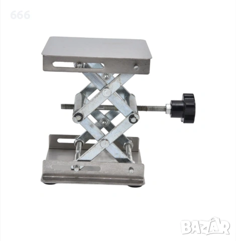 Метална повдигаща стойка  100x100x160 мм, неръждаема стомана, сребриста, снимка 5 - Други стоки за дома - 53417197