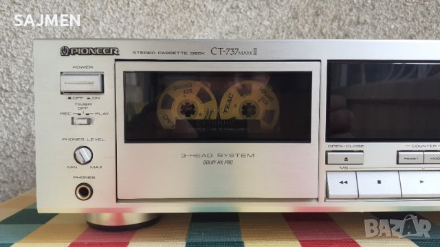 Pioneer CT 737 MKII GOLD, снимка 2 - Декове - 39595429