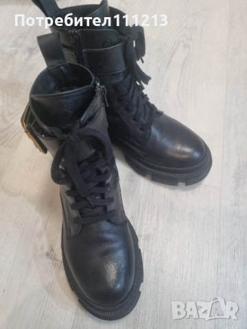 естествена кожа дамски боти, снимка 2 - Дамски боти - 43250154