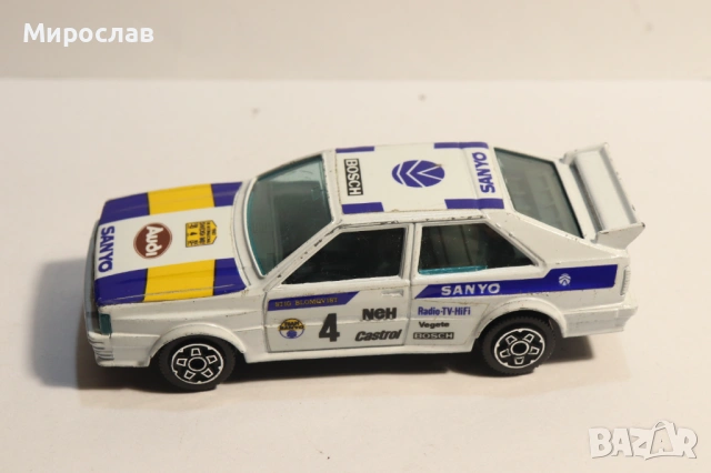 1/43 BBURAGO AUDI QUATRO КОЛИЧКА КАМИОН МОДЕЛ, снимка 2 - Колекции - 53341810