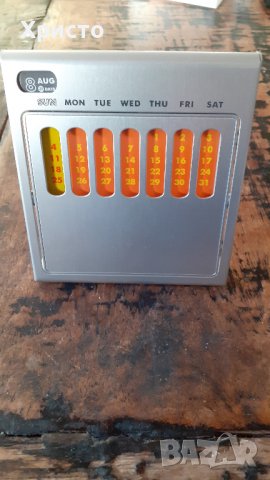 календар вечен за маса или бюро метален супер атрактивен, внос от Италия, снимка 6 - Други - 36764486