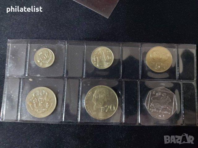 Комплектен сет - Кипър в пенсове , 6 монети