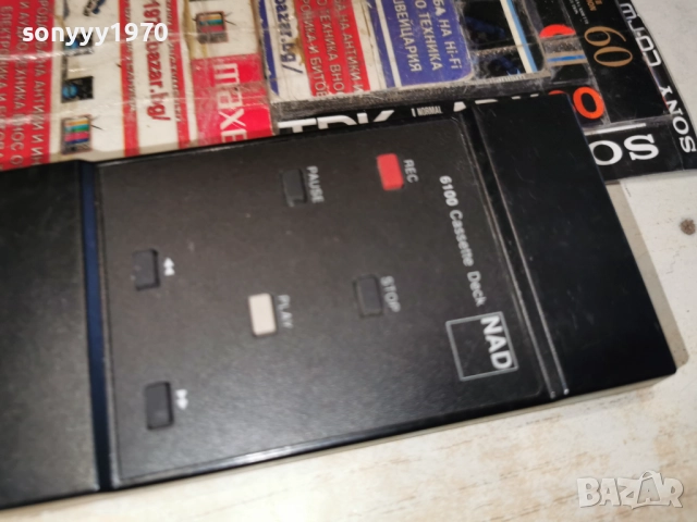NAD 6100 CASSETTE DECK REMOTE CONTROL-SWISS 2512250947, снимка 11 - Декове - 52895641
