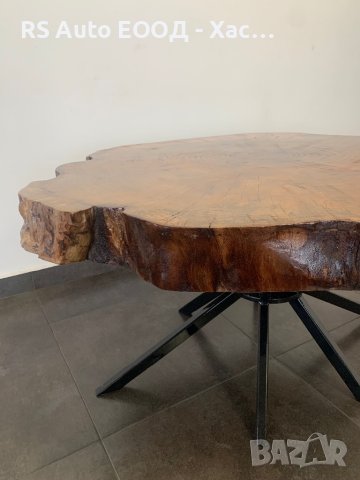 Кръгла Маса / холна / масив / дърво , снимка 4 - Маси - 43740965