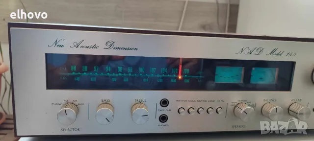 Ресивър NAD 140, снимка 3 - Ресийвъри, усилватели, смесителни пултове - 47407291
