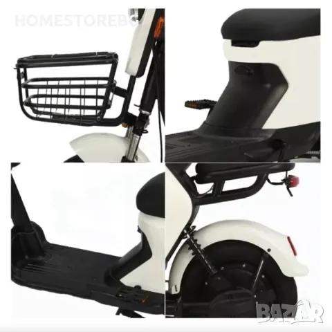 🛴 Електрическа тротинетка-скутер с кош – Ефективност, екология и комфорт за вашето придвижване! 🛴, снимка 4 - Други спортове - 49725567