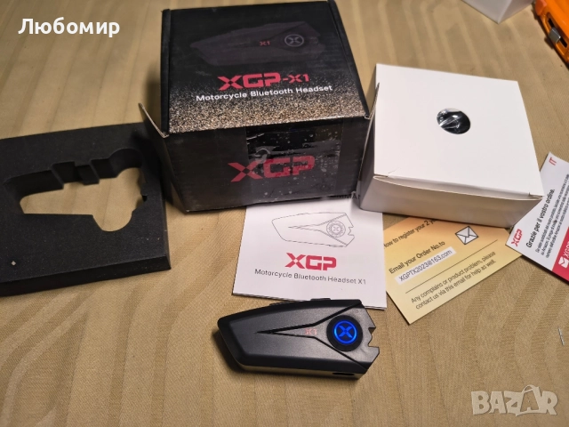 X1 Bluetooth слушалки за мотоциклетна каска V5.3 с гласов асистент, 40 мм високоговорители каска , снимка 3 - Аксесоари и консумативи - 51671014