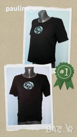 Три различни броя / Маркова блуза тип тениска "Tom Taylor", "Veintodonna" и "Esprit" , снимка 8 - Тениски - 25836605