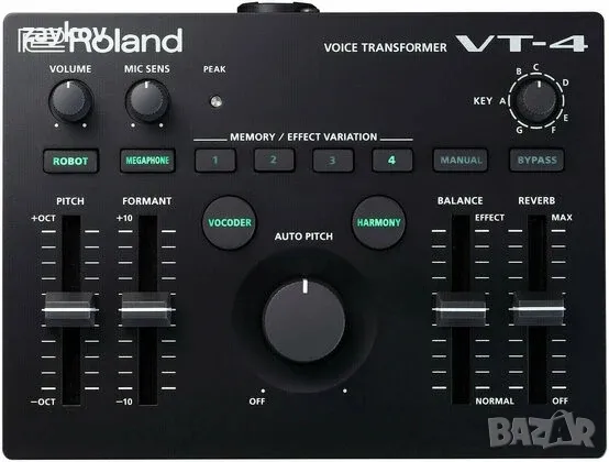 Roland VT-4 Вокален процесор