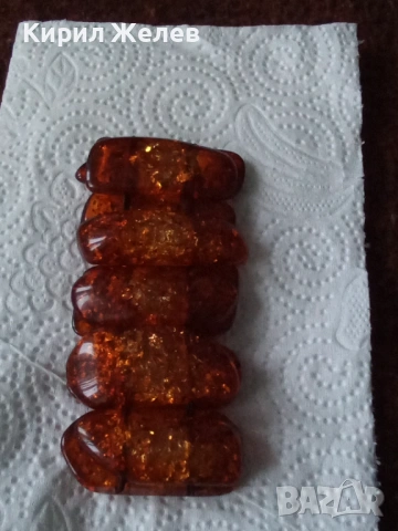 Гривна кехлебарена разтегливи 53794