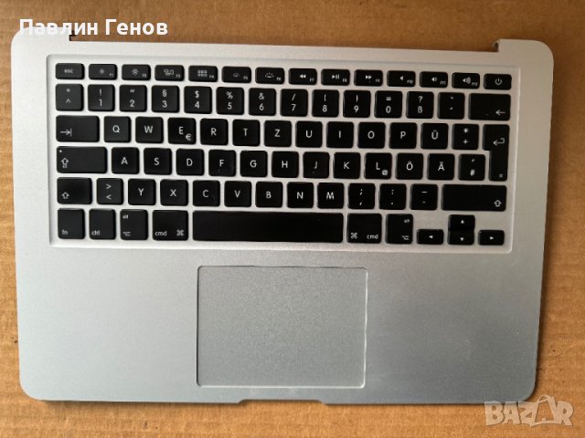 Оригинална клавиатура с рамка и тъч за лаптоп Apple MacBook Air A1369 / MacBook Air A1466, снимка 2 - Части за лаптопи - 44933035