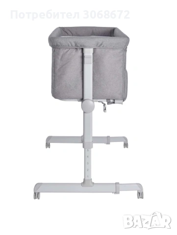 Бебешка кошара за новородено С ПОДВИЖНА СТРАНИЦА NEXT TO ME, снимка 4 - Кошарки - 53589187