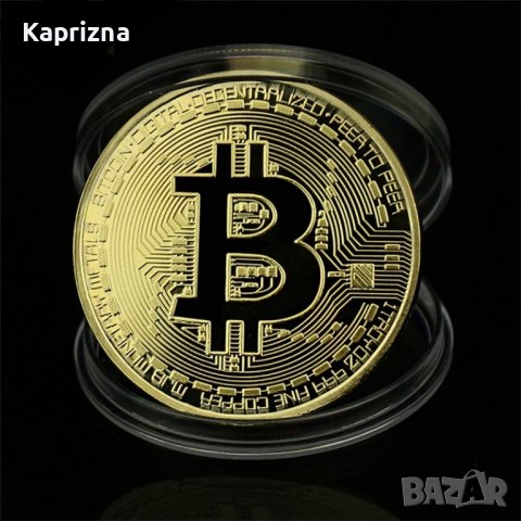 ПРОМО Колекционерска BITCOIN монета, снимка 1