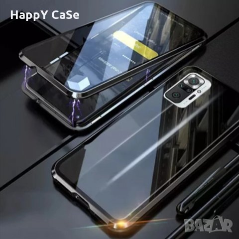 Двоен 360 градуса магнитен кейс калъф за Xiaomi Poco X3 / Pro / M3 Pro / M3, снимка 5 - Калъфи, кейсове - 34111206